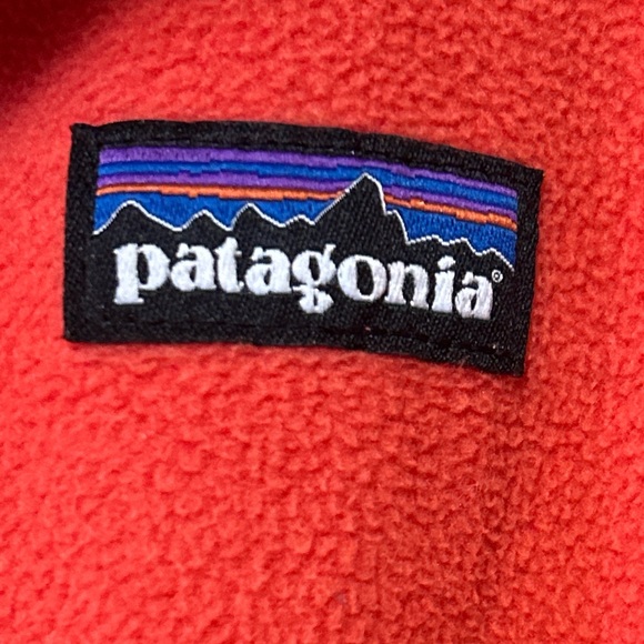 Patagonia Orange/Ref Fleece Jacket - Picture 3 of 4